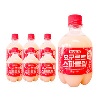 88VIP：啵啵元气 韩国啵啵元气乳酸菌碳酸饮料0脂汽水气泡水380ML*6瓶装