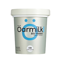 Oarmilk 吾岛 中国大陆 原味低糖希腊酸奶 720g