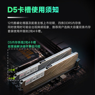 金百达（KINGBANK）32GB(16GBX2)套装 DDR5 6000 台式机内存条 国产DDR5颗粒 银爵 C36