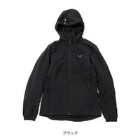 ARC'TERYX PROTON 轻便连帽衫女士女士夹克外套连帽衫轻 黑色、ブラック XS