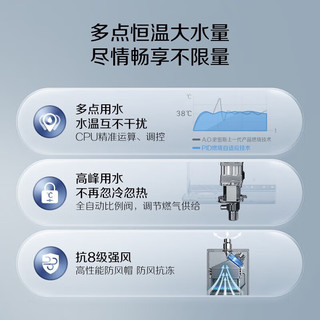 史密斯（A.O.SMITH）佳尼特【国家补贴15%】16升燃气热水器 天然气卫士器 家用天然气恒温舒适热水 JSQ31-TCB2