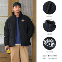 匹克运动棉服24年冬保暖潮流厚棉衣男防风运动外套休闲上衣女 黑色