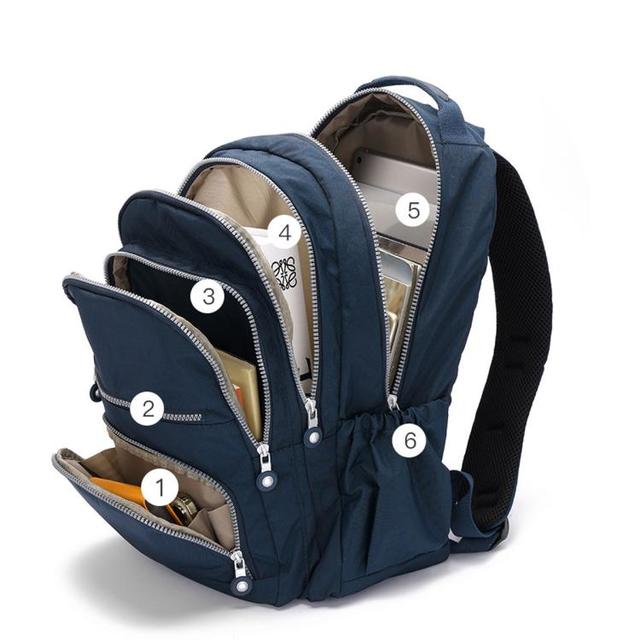 Roberta di Camerino 诺贝达 2024款双肩包男女款多功能百搭旅行帆布包