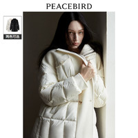 PEACEBIRD 太平鸟 女装冬季新款外套小香风羽绒服合集