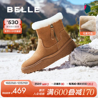 BeLLE 百丽 女士雪地靴 C1W1DDD4