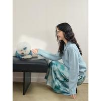 黑色简约基础款毛衣上衣女2024秋季纯色翻领长袖打底衫