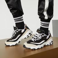 SKECHERS 斯凯奇 D'lites 1.0 男子休闲运动鞋 666114/BKGD 黑色/金色 42