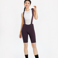 迪卡侬骑行裤女款公路车双箭头骑行裤女士短裤夏季骑行服装备OVRC Race竞赛骑行短裤紫色(双箭头PARIS HP WOMEN裤垫） XS