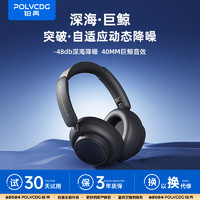 POLVCOG 铂典 Riffpro耳机头戴式ANC隔音降噪无线蓝牙耳机适用苹果小米华为