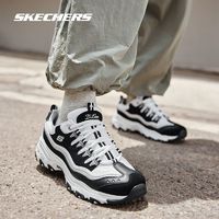 百亿补贴：SKECHERS 斯凯奇 女鞋时尚百搭黑白色系老爹鞋舒适缓震休闲鞋