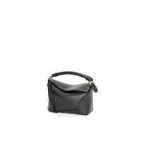 LOEWE 罗意威 女士 迷你 Puzzle单肩包 A510P88X26 黑色的-仓O86a