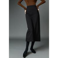 【加绒保暖】2024冬季简约气质包臀半裙纯色高腰半身裙