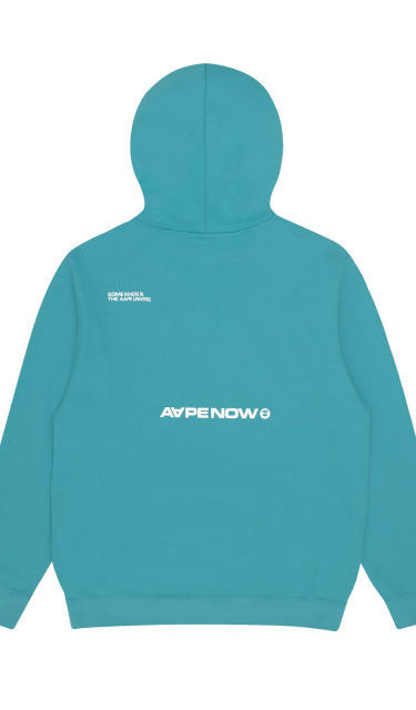 Aape Logo 印花饰口袋连帽卫衣