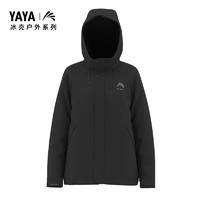 YAYA 鸭鸭羽绒服 鸭鸭登山2024羽绒服男女同款冬季鸭绒保暖外套J