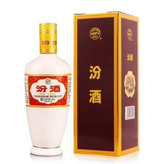 汾酒 出口白瓷 53度 清香型白酒 500mL 单瓶装