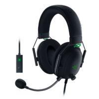 RAZER 雷蛇 旋风黑鲨V2 有线头戴式耳机耳麦 V2(3.5mm+USB声卡)