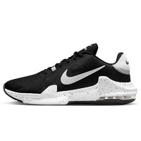 耐克NIKE篮球鞋男子减震AIR MAX IMPACT 4运动鞋DM1124-011黑43 DM1124-011黑/白-狼灰