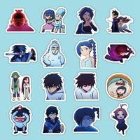 DEFJOY 帝梵爵 200张热销卡通国漫刺客伍六七周边手机diy手账平板装饰贴纸