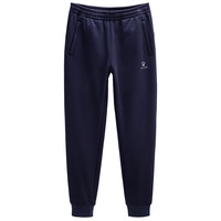 卡尔美 KELME2024秋季运动裤休闲保暖舒适针织束脚长裤宽松裤子 9137CK1049深蓝 XL