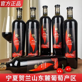 塞尚贺兰 黑比诺干红葡萄酒宁夏红酒塞尚贺兰山东麓产区整箱