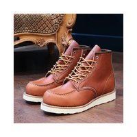 RED WING ClassicMoc经典时尚莫克趾高帮工装靴875D