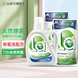 La 威露士la有氧洗衣液4斤（松木1L+500ml*2）