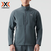XBIONIC旷野抓绒立领软壳衣 男子防风保暖外套 X-BIONIC 22801 深灰 XL 极夜蓝 XL （170-190斤）