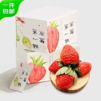 京鲜生  奶油草莓年货礼盒 源头直发