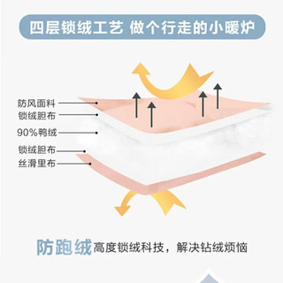 漫威品牌 女童轻薄羽绒服24年中大童90绒内胆马甲男童保暖 粉色 130cm