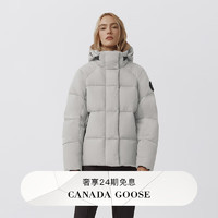 加拿大鹅（Canada Goose）Junction 女士黑标派克大衣户外休闲外套大鹅羽绒服 2602LB 200 银桦色 3XL