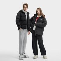 FILA 斐乐 情侣款羽绒服男女同款休闲舒适连帽保暖外套