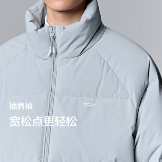 森马（Semir）羽绒服男冬季外套 灰蓝（灰鸭绒）80202 160/80A/XS