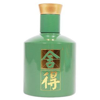 舍得酒 翡翠 品鉴小酒版礼盒 52度 100ml 浓香型白酒 100ml*1瓶*1盒