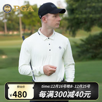 PGA 高尔夫 男装长袖t恤 101404