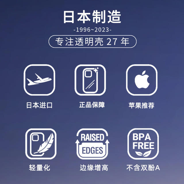 POWER SUPPORT 日本PowerSupport苹果Xs Max手机壳江户切子iPhoneXs Max超薄透明max保护套xs网红潮全包个性创意高级奢华