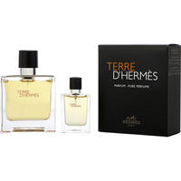 HERMES 爱马仕 大地男士浓香精香水套装（PARFUM 75ml+PARFUM 12ml） 1套