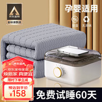 日遇水暖电热毯水暖毯双人水热毯电褥子水循环电热垫家用恒温水暖床垫