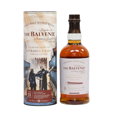 百富 11年匈牙利红酒桶单一麦芽威士忌 47.4%vol 700ml