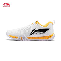 李宁（LI-NING）羽毛球鞋贴地飞行2LITE男子羽毛球专业比赛鞋训练鞋防滑 男女贴地飞行2LITE白AYTT003-3 36 男女贴地飞行2LITE白003-3