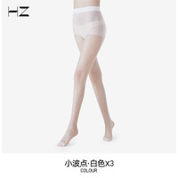 HZ黑色波点丝袜防勾丝高透黑丝复古波点黑丝袜波点空气黑丝连裤袜 复古波点连裤袜【155~180cm 90~145斤】