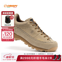 CRISPI 秋季徒步鞋男女户外低帮摩纳哥防水透气登山鞋MONACO LOW GTX 沙漠色 44