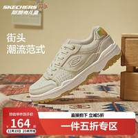 SKECHERS 斯凯奇 儿童板鞋春秋低帮休闲复古男童厚底轻便防滑运动鞋310231L