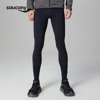 saucony 索康尼 男子秋冬高弹舒适运动针织紧身长裤