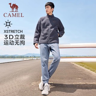 88VIP：CAMEL 骆驼 户外运动抓绒衣男款J13CAV6026