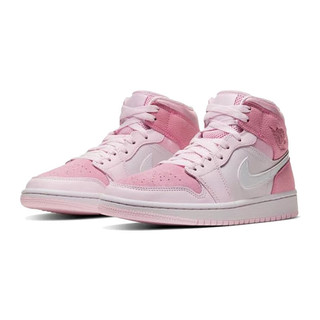 NIKE 耐克 WMNS AIR JORDAN 1 MID 女款篮球鞋 CW5379-600