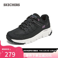 斯凯奇（Skechers）女士软底休闲运动鞋180271 黑色/BLK 36 