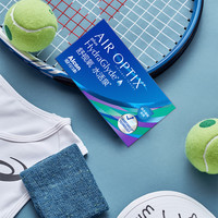 爱尔康视康硅水凝胶水活泉月抛隐形近视眼镜6片 475