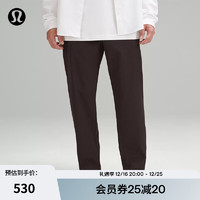 lululemon丨Relaxed-Tapered 男士宽松收腿长裤 *中长款 LM5AN1S 浓缩咖啡色 29