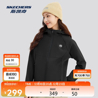 SKECHERS 斯凯奇 女款连帽外套 100115280395