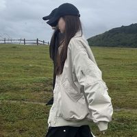 百亿补贴：GCCG 2024新款冬季美式飞行棒球棉服女韩系夹棉外套棉袄棉衣潮